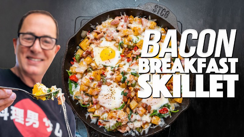 image 0 My Latest And Greatest Bacon Breakfast Skillet / Potato Hash : Sam The Cooking Guy