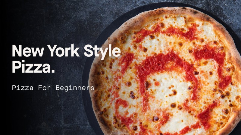 image 0 New York Style Pizza : Pizza For Beginners : Gozney