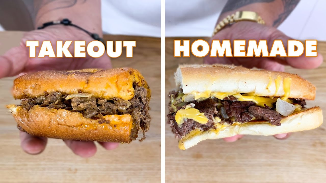 image 0 Perfect Cheesesteak: Homemade Vs Takeout : Taking On Takeout : Bon Appétit