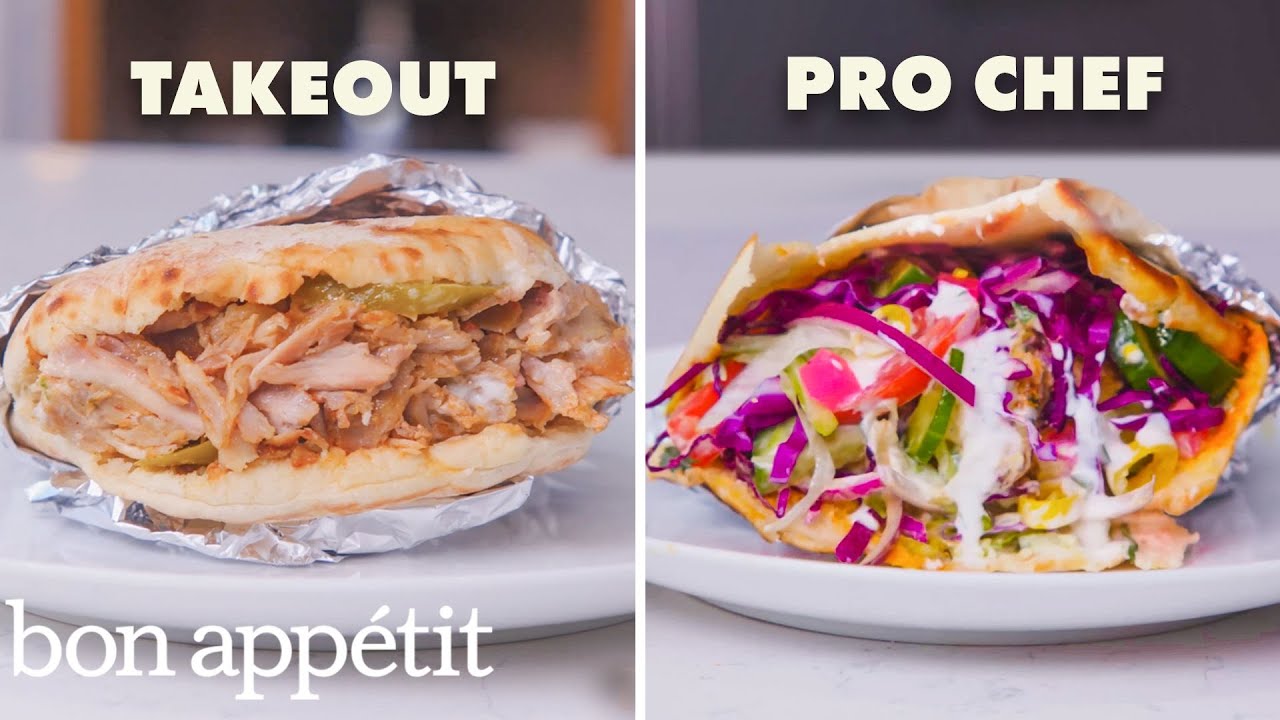 image 0 Perfect Shawarma: Takeout Vs Pro Chef : Taking On Takeout : Bon Appétit