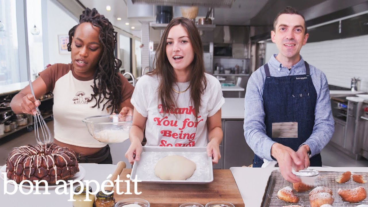 image 0 Pro Chefs Transform Pizza Dough Into 6 New Dishes : Test Kitchen Talks : Bon Appêtit