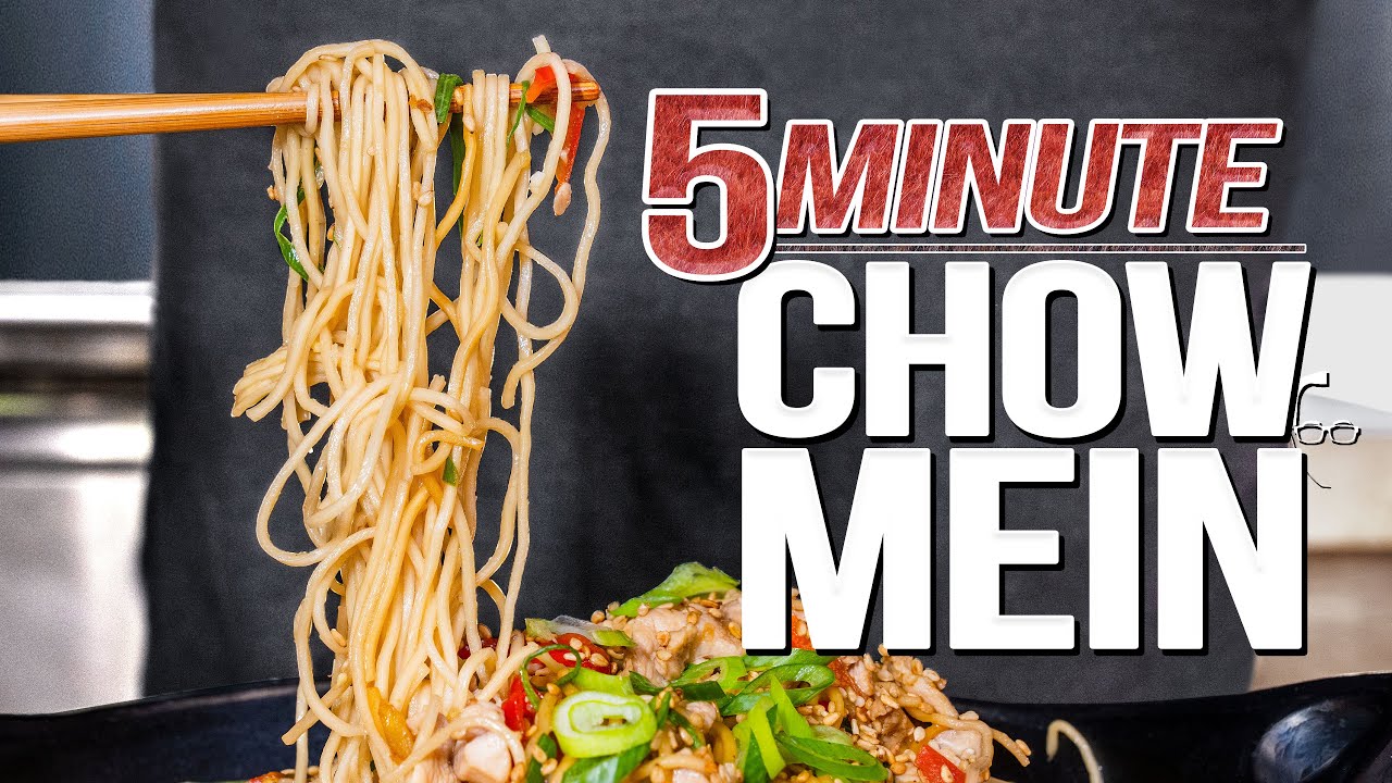 image 0 Quick & Easy Chow Mein Noodles (five Minute Dinner) : Sam The Cooking Guy