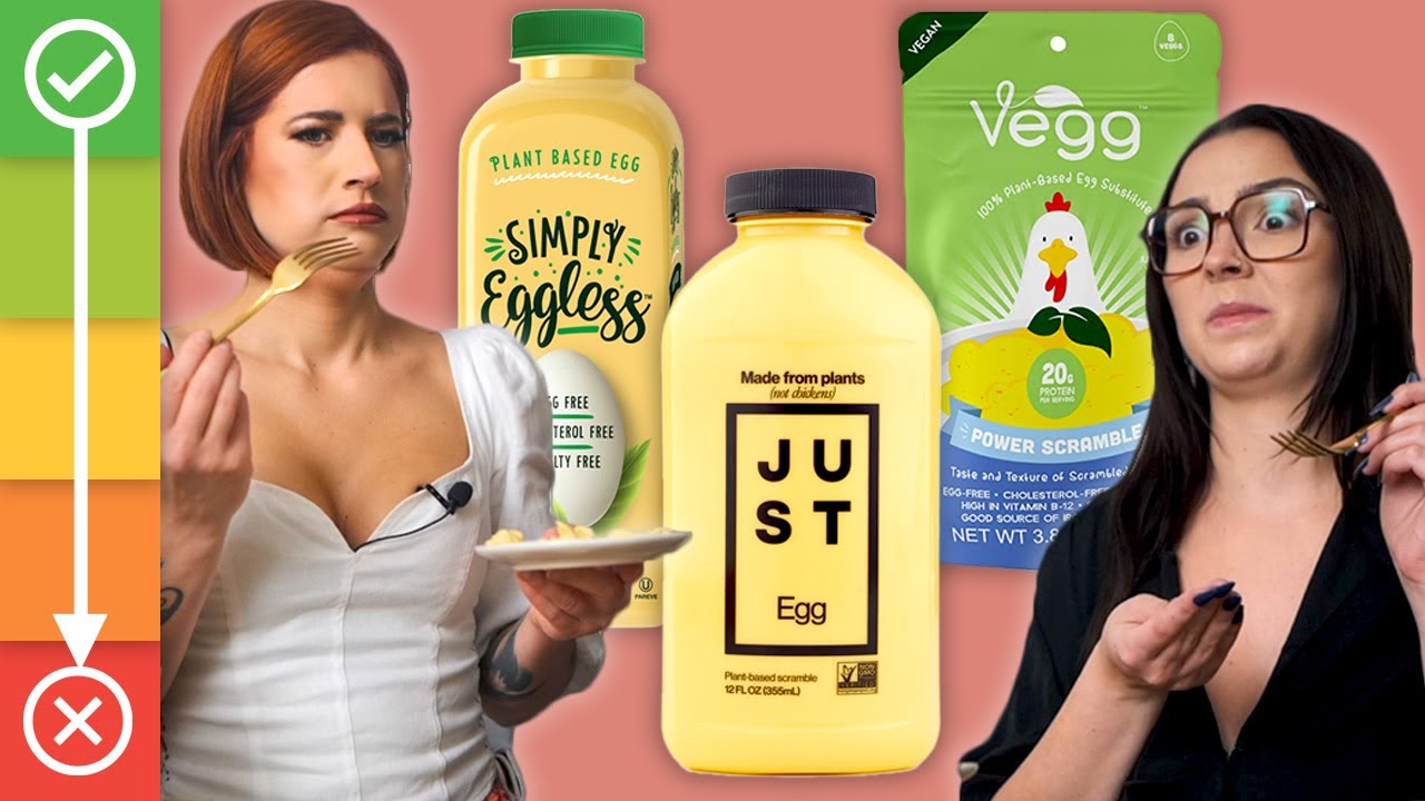 Ranking The Best And Worst Vegan Egg Products (some Of These Are Bad)
