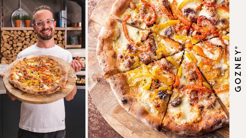 Sausage & Pepper Pizza : Guest Chef: Mike Fitzick : Dome Recipes : Gozney