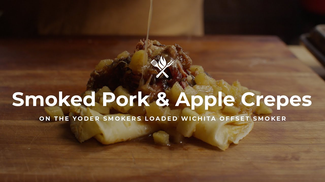 Smoked Pork & Apple Crepes