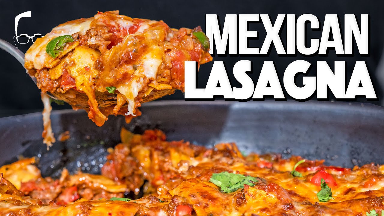 image 0 Spicy Cheesy & Insanely Easy To Make Mexican Lasagna : Sam The Cooking Guy