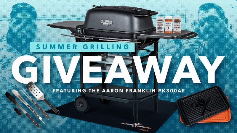 Summer Grilling Giveaway - Featuring The Aaron Franklin Pk300af