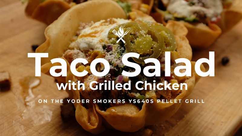 Taco Salad With Grilled Chicken