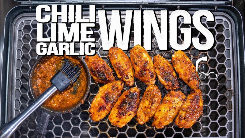 image 0 The Best Chili Lime Garlic Wings : Sam The Cooking Guy