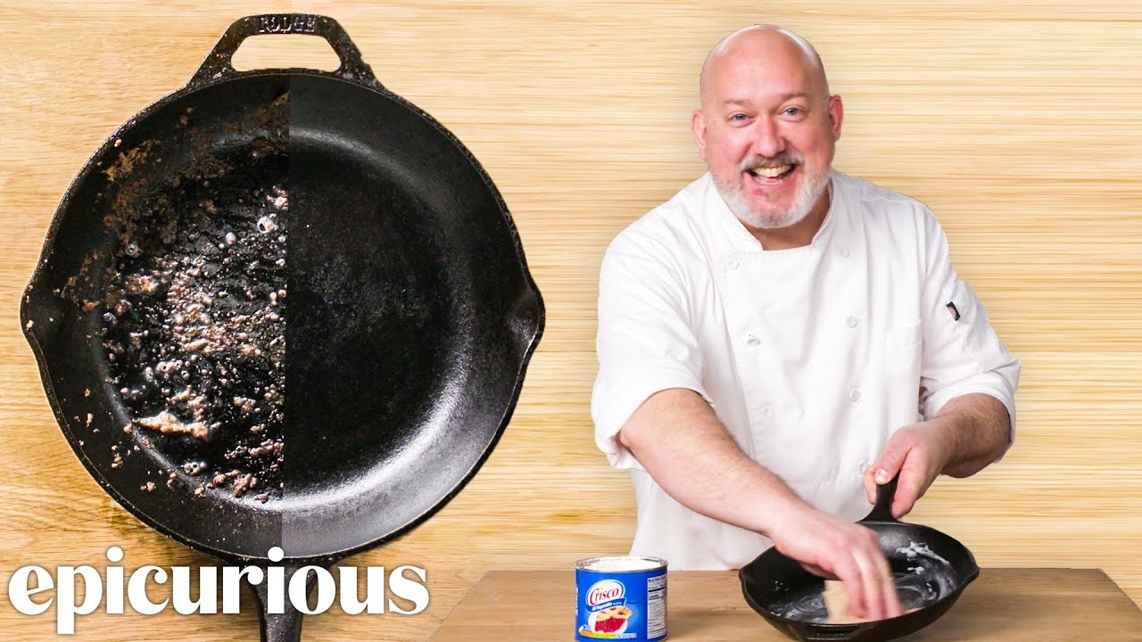 image 0 The Best Way To Clean And Season A Cast Iron Skillet : Epicurious
