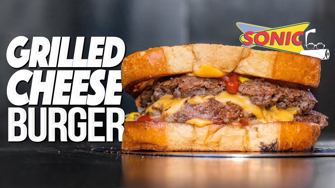 image 0 The Grilled Cheese Burger From Sonic...but Homemade & Way Better! : Sam The Cooking Guy