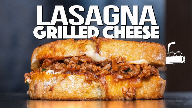 The Lasagna Grilled Cheese...wow! : Sam The Cooking Guy