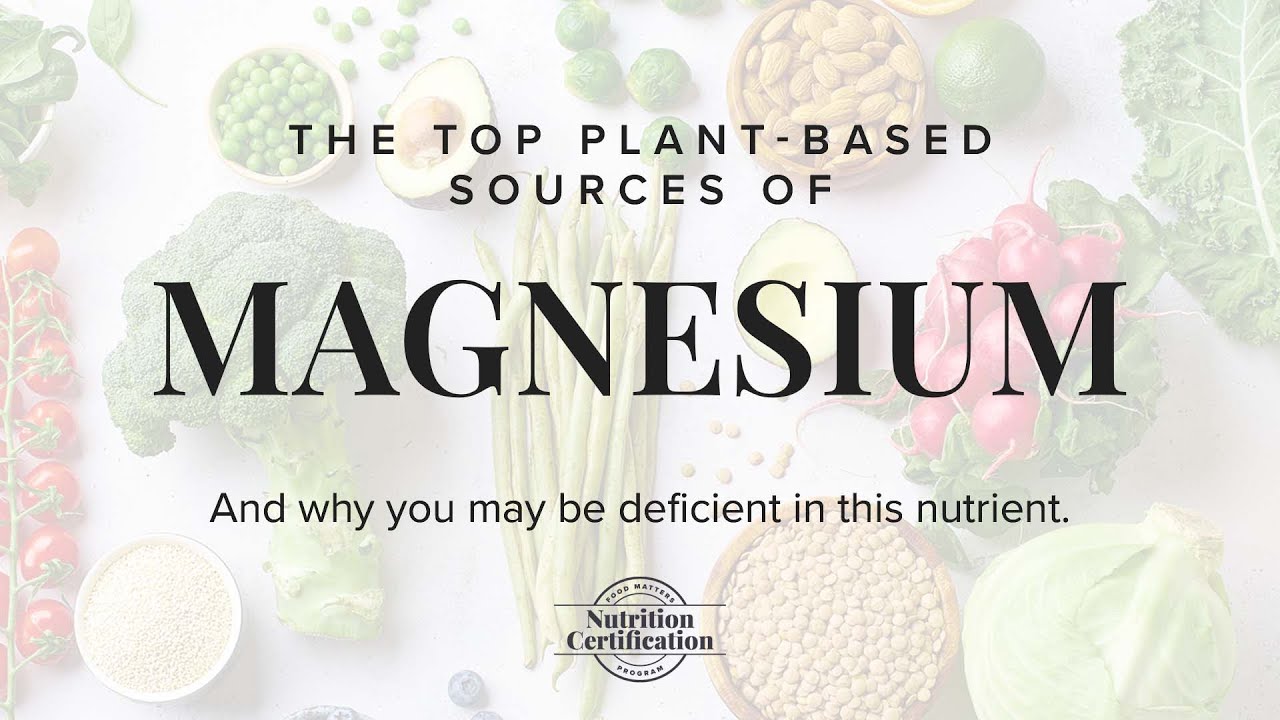 The Top Food Sources Of Magnesium + Why You May Be Deficient In This Nutrient