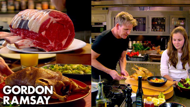 Three Delicious Sunday Roast Recipes : Gordon Ramsay