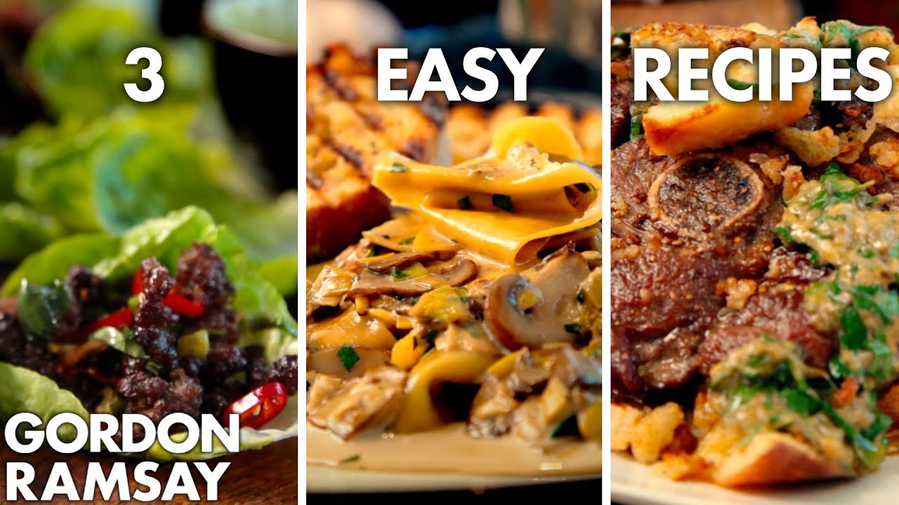 image 0 Three Easy Recipes To Make Your Week Easier : Gordon Ramsay