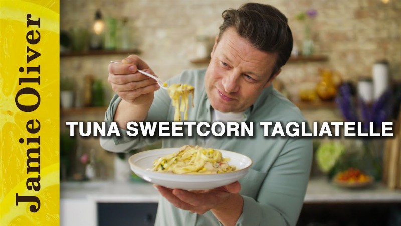 Tuna Sweetcorn Tagliatelle : One