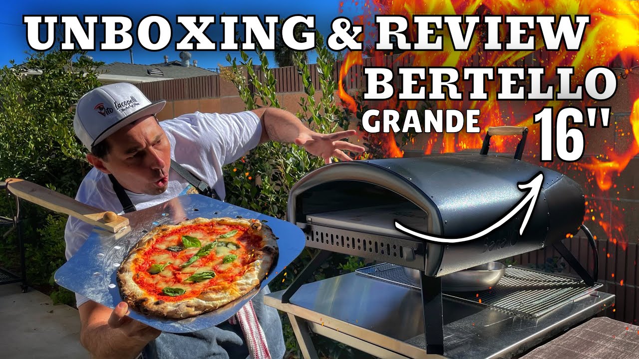 image 0 Unboxing & Review Bertello Grande Pizza Oven⎮2 Style Of Pizzas
