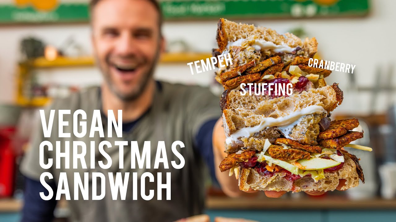 image 0 Vegan Christmas Sandwich : Our Best Selling Sandwich!!