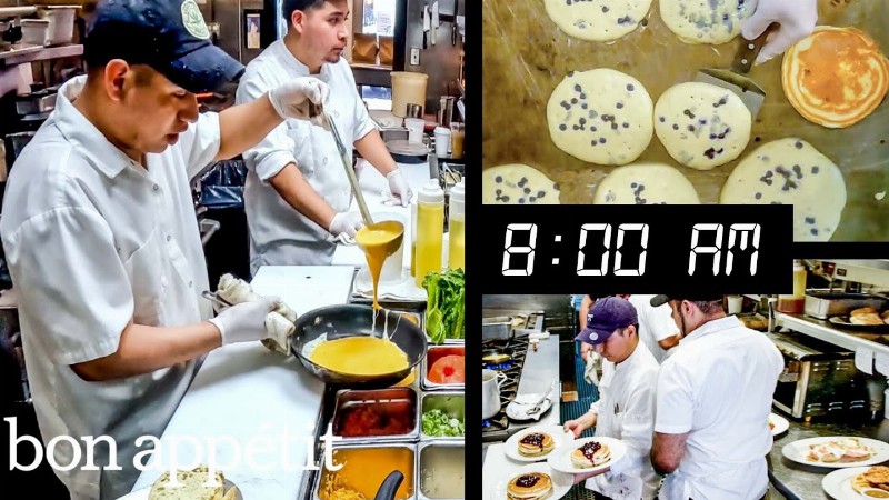 We Put 11 Cameras In Nyc's Busiest Brunch Restaurant : Bon Appétit